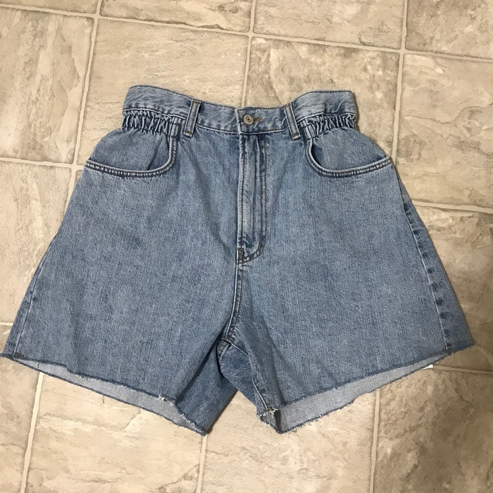 Vintage Style Denim Shorts